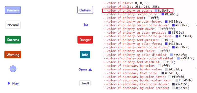 customized primary value